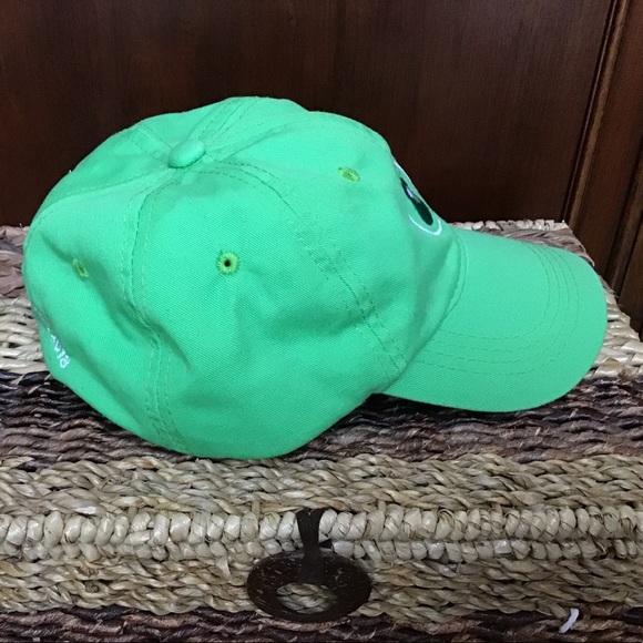 Guitar golf club lime green ball cap - Picture 4 of 5